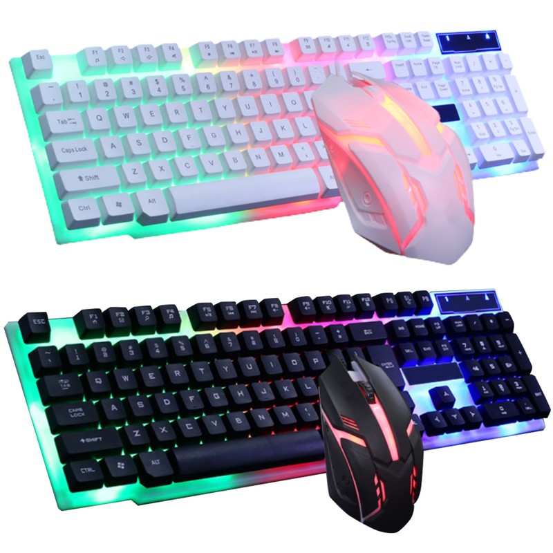 USB Gaming Keyboard and USB Mouse Combo LED Backlit Keyboard