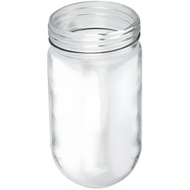 OCS Parts Clear Glass Globe Vapor Proof Light Cover | Replacement Light Covers for Commercial Kitchen and Restaurant Canopy Hoods and Walk-in Refrigerators (1)