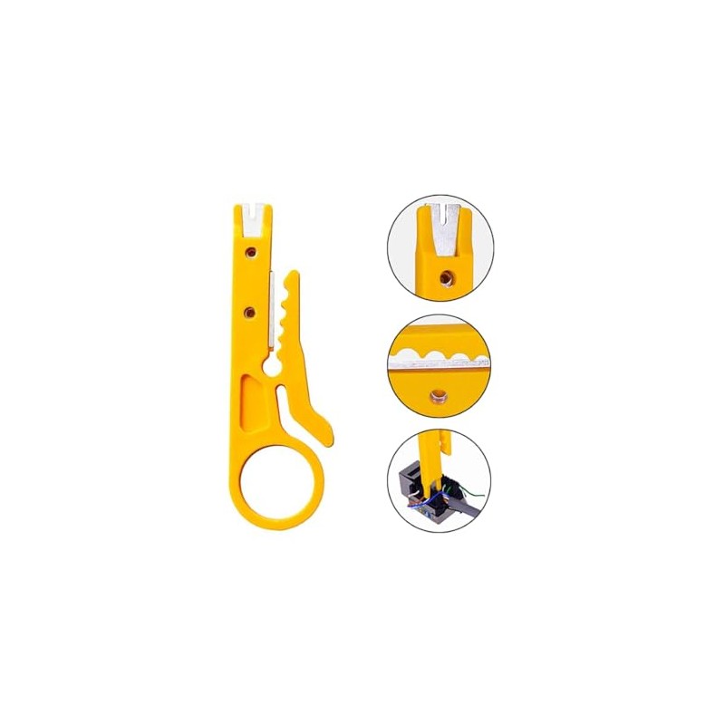 Mini Pelacables Cortador para Cable de Red UTP/STP RJ45/CAT5/CAT6