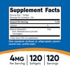 Nutricost Astaxanthin 4mg, Gluten Free and Non-GMO, 120 Softgels (4