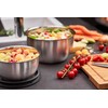RÖSLE Basic Line Bowl, Elegant Stainless Steel Bowl for Food