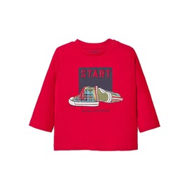 Mayoral 10-02045-016 - L/s Shirt Start for Baby-Boys 18 Months Red