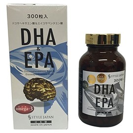 Style Japan DHA & EPA 300 Tablets, 3.2 oz (90 g), Made in Japan