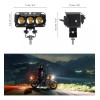 Faros Auxiliares Led De Doble Color 70w P/auto, Moto, 2