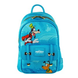 KBNL Goofy 11In Vegan Leather Mini Backpack - A21831, Multicoloured, Medium