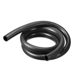QUARKZMAN Flexible Oil Resistant Fuel Line Hose 14 mm x 18 mm 1 m for Industrial Oil Hoses and Irrigation Pipes for Home Garden Black