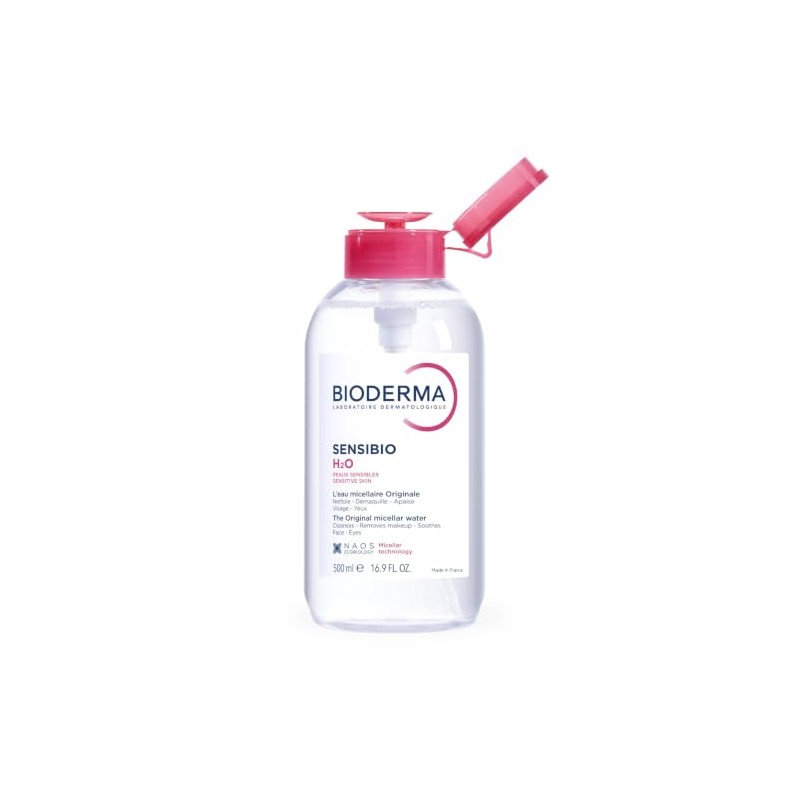 Bioderma Sensibio H2o - Micelle Solution 500ml - Reverse Pump,