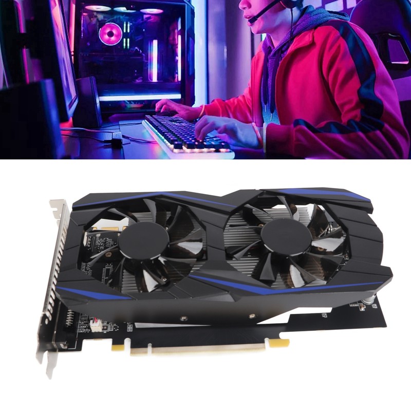 Gaming Graphics Card 192BIT GDDR5 Dual Fan High Definition Multimedia