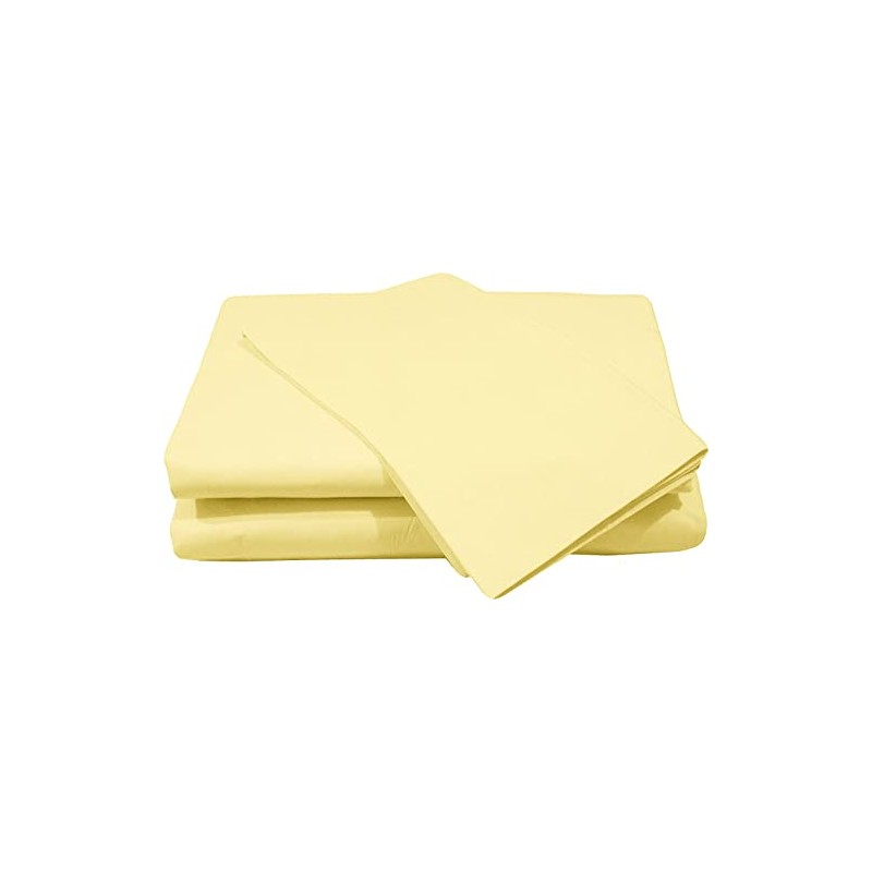 Glamptex Essenital Flat Sheet Poly Cotton Single, Double, King, Super