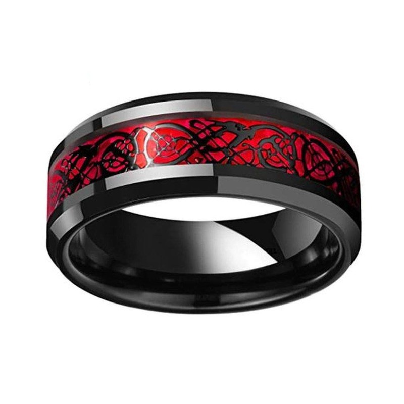 Dragon Lines Ring - Dungeons & Dragons Ring (5)