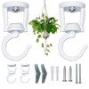 ONIKK Ceiling Hooks for Hanging Plants, Heavy Duty Metal Plant