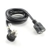 CablesOnline 6-ft Right Angled Plug AC Power Extension Cord/Cable, NEMA