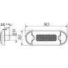 HELLA 2XS 959 855-451 Marker Light - LED - 12/24V