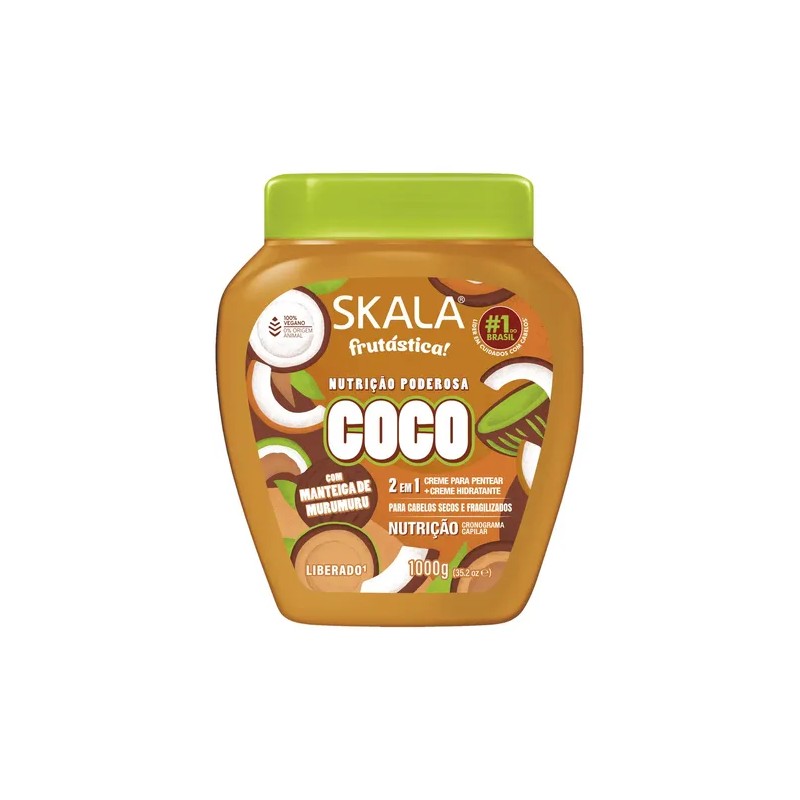 Kit Skala Frutastica Mascara Coco Banana Uva Morango