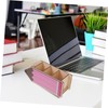 Gadpiparty Pencil Shape Wooden Pencil Holder Organizer Stylish and Functional
