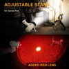 YIERBLUE Rechargeable Spotlight Floodlight Combo 120,000 High Lumen LED, IP67
