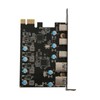 UP5300 5 Ports USB 3.1 PCIe Expansion Card 5Gbps Fast
