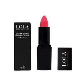 Lola Make-Up Ultra Shine Lipstick, Enriched With Antioxidant Vitamins A, C & E, Hyaluronic Acid, No. 023 Show Stopper,Vegan