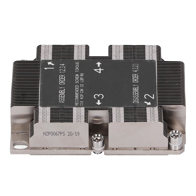 SNKP0067PS LGA 36470 1U X11 for Purley Platform CPU Heat