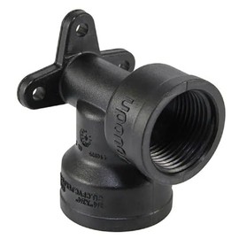 Uponor TotalFit 3/4 inch 90-Degree Drop-Ear Elbow FNPT, Push-to-Connect Engineered Polymer Fitting System for PEX, PE-RT, CPVC, and Copper - TF4237575