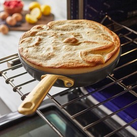 GreenPan GP5 Hard Anodized Healthy Ceramic Nonstick 2 Piece Frying Pan Skillet Set,Heavy Gauge Scratch Resistant,Stay-Flat Surface, Induction,Oven Safe,PFAS-Free