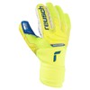 Reusch Attrakt Duo Goalkeeper Gloves, Yellow/Blue, Size 9