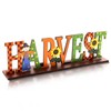 Autumn Wood Sign for Harvest Home Table, Thanksgiving Party, and