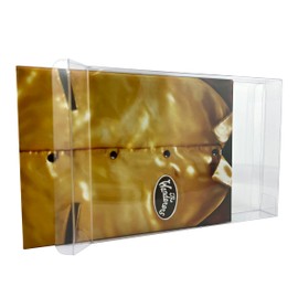 Reset Retro Protective Cases for Mediabook Padded Protecors Case Optimal Protection and Practical Storage for Collectors (0.3 mm Thickness) Pack of 10