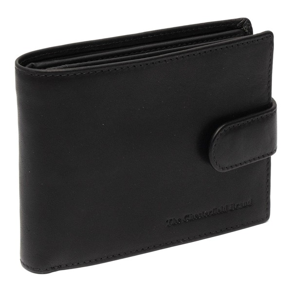 The Chesterfield Brand Curtis Wallet 10cc 12 cm Black, black,