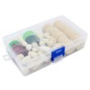 Yuhtech Wool Felt Polishing Pad Kit, 76 Pcs Polishing Pad
