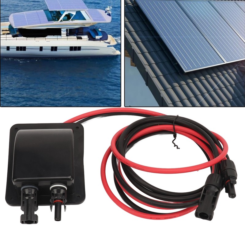 Solar Panel Wire with Connector Entry Gland Solar Adapter Extension