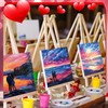 Affrolling 12 Pcs Pre Drawn Canvas for Painting for Adults