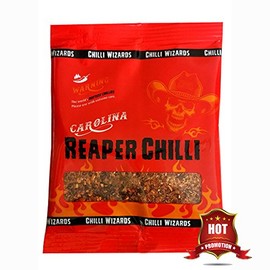 Genuine 100% Carolina Reaper Flakes 10g - Worlds Hottest Chilli