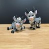 3D Printed Goat Figurine Desk Buddy - Color: Long Horn