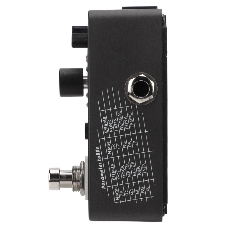Drum Machine Pedal 121 Drum Loops Electric Guitar Monoblock Effect