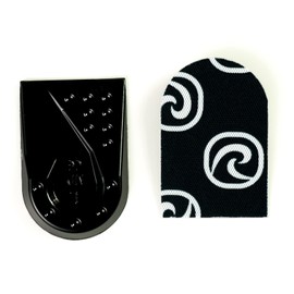 Rehband Heel Spur Gel Inserts, 1 Pair, Heel Wedge for Sports and Everyday Use, Insole with Shock Absorbing Effect, Size: L, Side: Pair