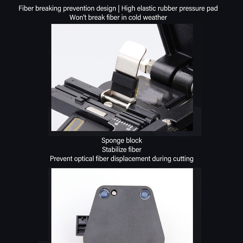 Fiber Cleaver Tool Kit Optical Cutter High Accuracy Cold Welding
