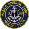 Mobile Riverine Force Mekong Delta Patch Full Color