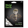 Metal Earth Cobra Snake 3D Metal Model Kit Fascinations
