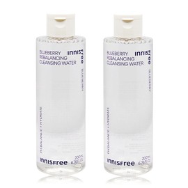 Innisfree Blueberry Rebalancing Cleansing Water 200ml x 2 / 이니스프리 블루베리리밸런싱 클렌징워터 200ml x 2개