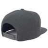 Trendy Apparel Shop Flexfit Oversize XXL Structured Blank Flatbill Snapback