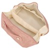 Make Up Cosmetic Bag PU Leather 180 Degree Opening Large