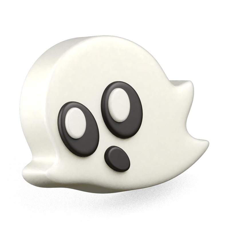 SpinningLeaf Lil Ghost Sandwich Cookie Chocolate Candy Mold