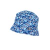 Sterntaler Unisex Children's Reversible Fishing Hat Glasses Children's Hat, blue