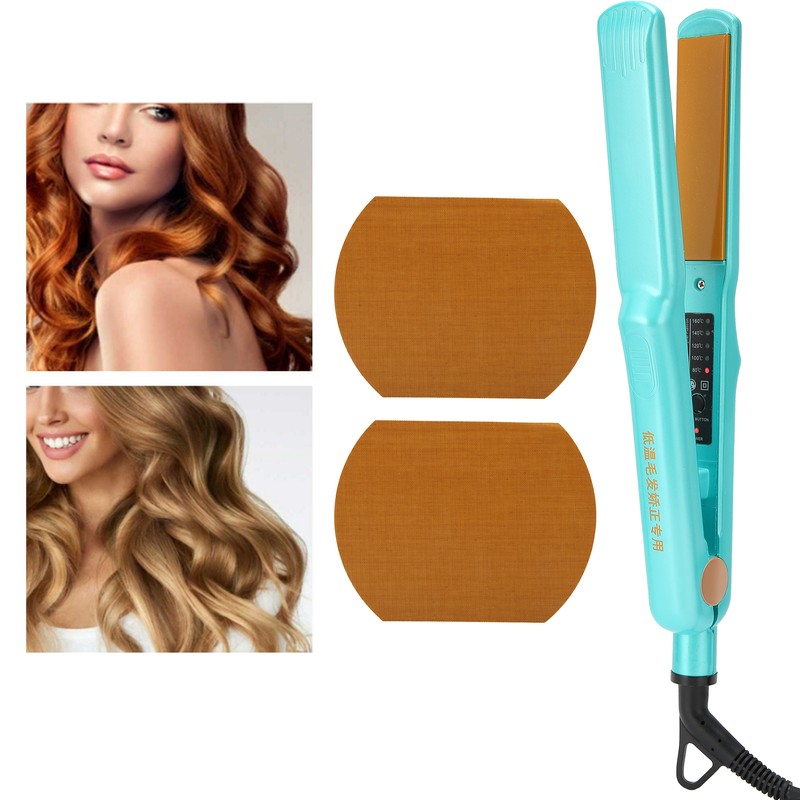 Hair Straightener Temperature Adjustable Hair Straightening Curling Flat Iron