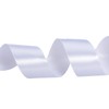 YASEO 1 1/2 Inch White Solid Satin Ribbon, 50 Yards