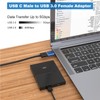 AreMe USB to USB C Adapter (6 Pack), USB C