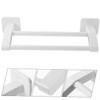 KONTONTY Wall Mounted No Drill Towel Rack Double Towel Bar