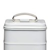 KitchenCraft 17cm Tea Canister, Stainless Steel, French Grey, 11 x