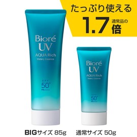 [Large Capacity] Biore UV Aqua Rich Water Essence 3.0 oz (85 g) (1.7 times more than regular products) SPF 50+/PA++++